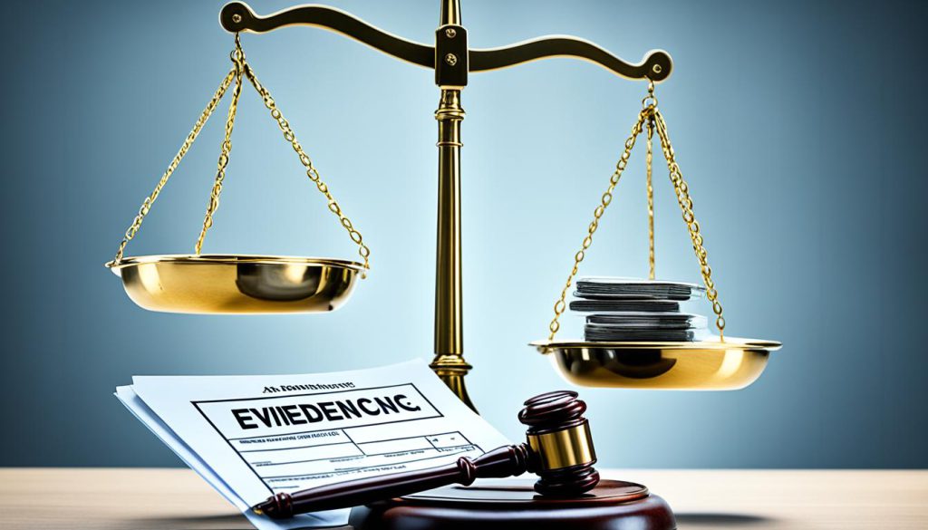 admissibility of evidence